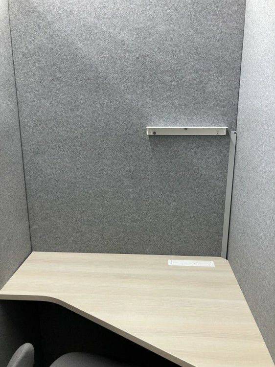 オカムラドレープシリーズ 1人用ワークブース 商品画像4