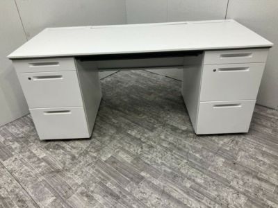 コクヨisシリーズ 1600両袖デスク 商品画像1