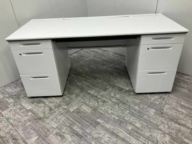 コクヨisシリーズ 1600両袖デスク 商品画像1