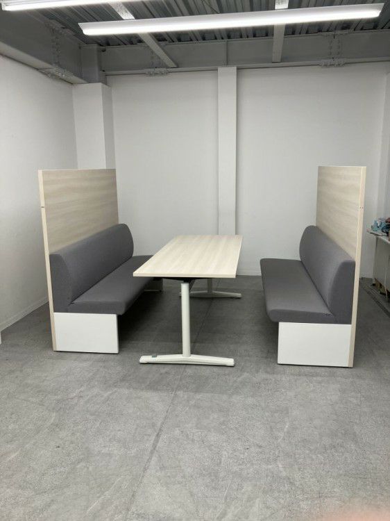 オカムラブレスタシリーズ ブースソファ3点セット	 商品画像1