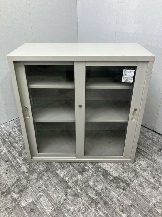 コクヨガラス引違い書庫 商品画像1