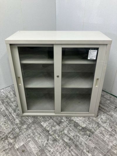 コクヨガラス引違い書庫 商品画像1