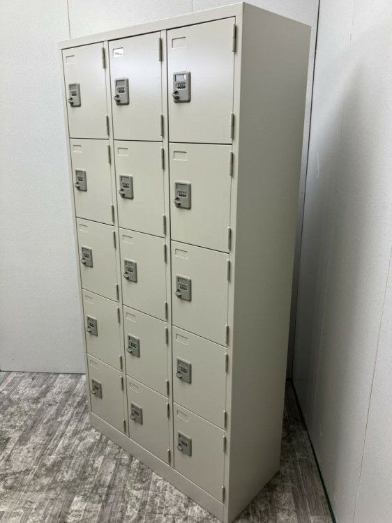 TRUSCO/トラスコダイヤル式15人用ロッカー 商品画像2