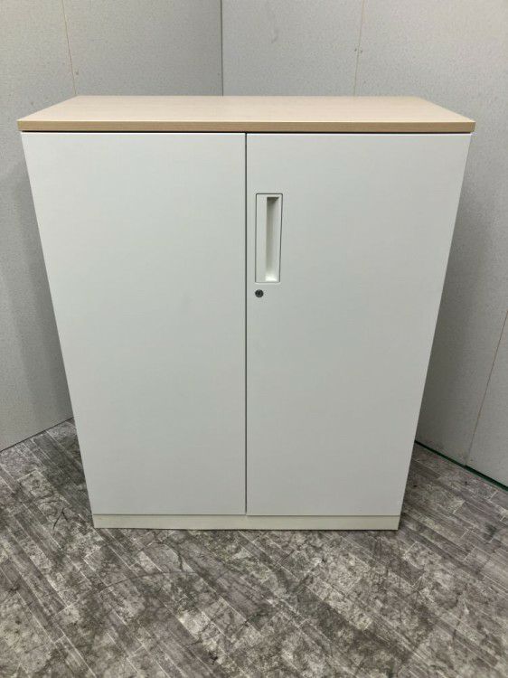 コクヨEDIA(エディア)シリーズ 天板付両開き扉付A4クリアケース書庫 商品画像1