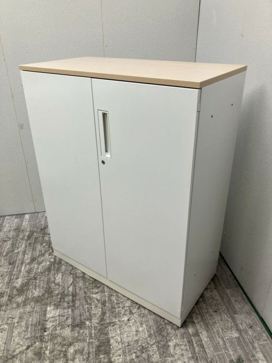 コクヨEDIA(エディア)シリーズ 天板付両開き扉付A4クリアケース書庫 商品画像2