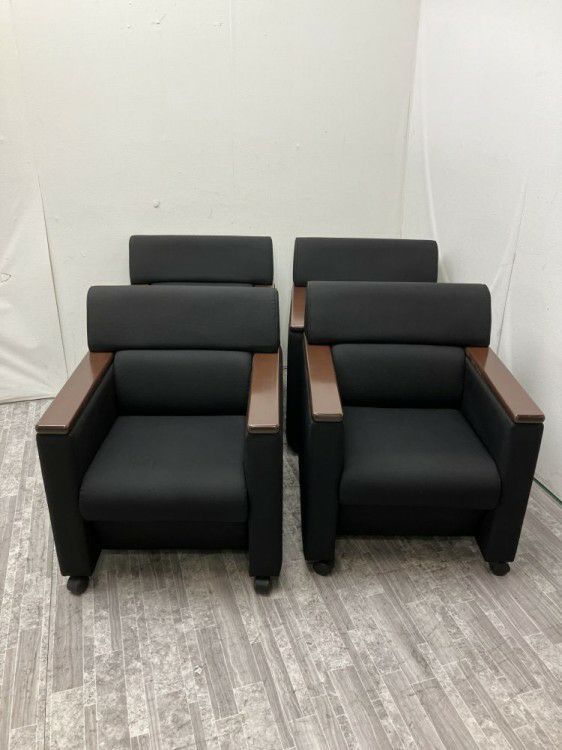 オカムラS-18Hシリーズ 応接会議チェア4脚セット 商品画像2