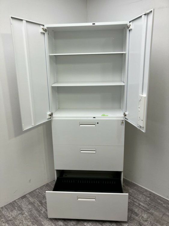 コクヨEDIA(エディア)シリーズ 3段ラテラル・両開き上下書庫 商品画像4