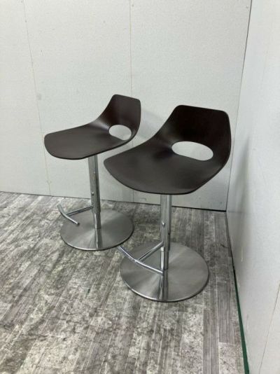 山善カウンターチェア2脚セット 商品画像1