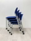 オカムラ8147シリーズ スタッキングチェア4脚セット 商品画像16