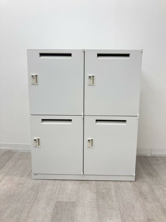 ウチダ（内田洋行）HS(ハイパーストレージ)シリーズ 4人用パーソナルロッカー 商品画像2