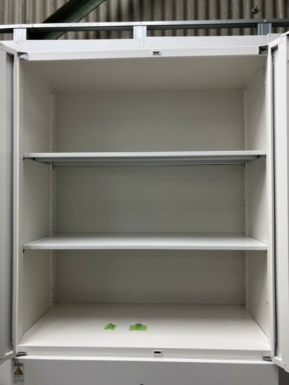 ライオンガラス両開きラテラル上下書庫 商品画像3