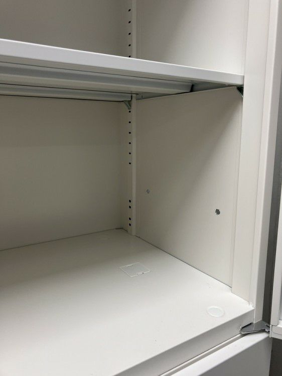 ライオンガラス両開きラテラル上下書庫 商品画像4