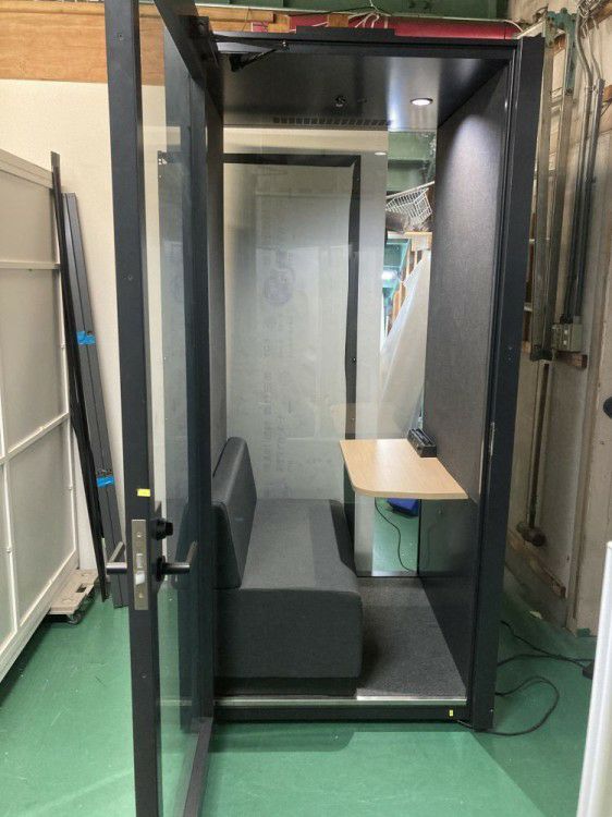 コクヨワークポッドフレックスシリーズ 1人用フルクローズ型ワークブース 商品画像4