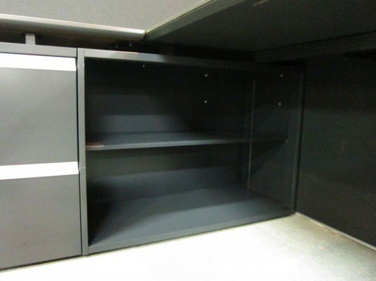 コクヨサイビ（SAIBI）シリーズ デスクパネル付1800L型デスク+ワゴンセット 商品画像13