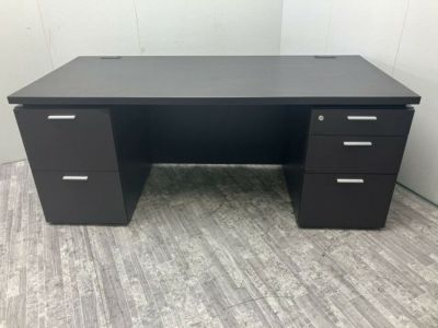 コクヨS370シリーズ 役員室用1800両袖デスク 商品画像1