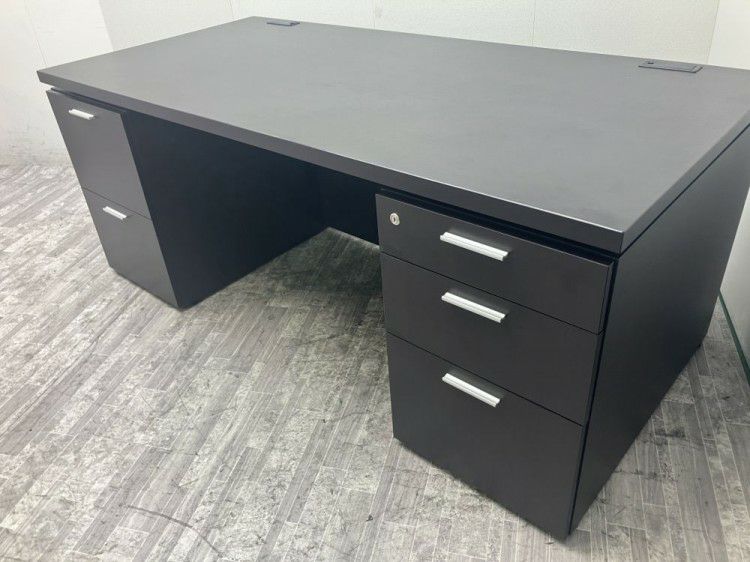 コクヨS370シリーズ 役員室用1800両袖デスク 商品画像2