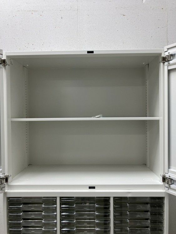 ライオン両開きクリアケース上下書庫 商品画像3