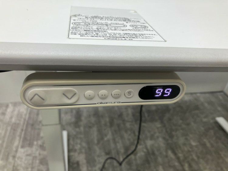 オカムラSwift(スイフト)シリーズ 電動昇降式1800ミーティングテーブル 商品画像7