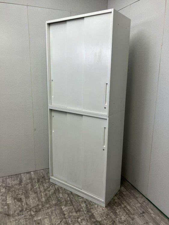 ウチダ（内田洋行）HS(ハイパーストレージ)シリーズ 3扉スライド上下書庫 商品画像2