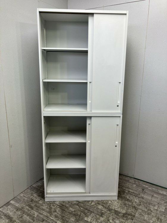 ウチダ（内田洋行）HS(ハイパーストレージ)シリーズ 3扉スライド上下書庫 商品画像4