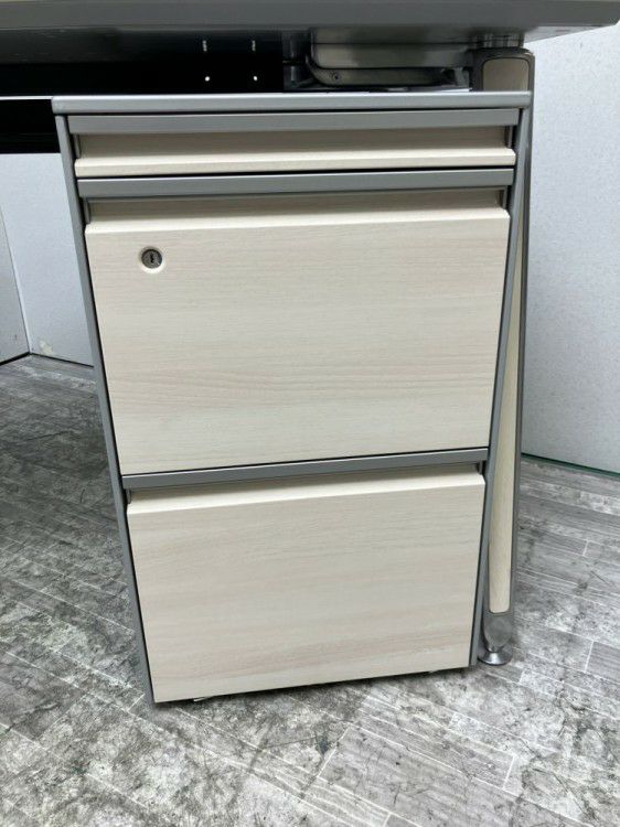 オカムラプリシード（PRESEDE）シリーズ 1400平デスク+ワゴンセット 商品画像7