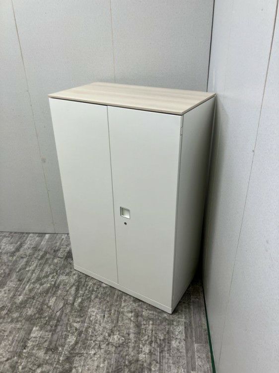 オカムラレクトラインシリーズ 天板付両開き書庫 商品画像2