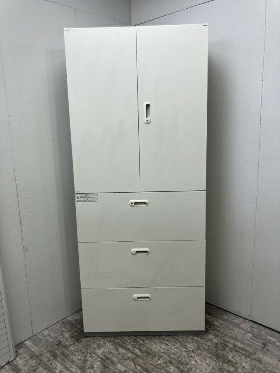 プラス3段ラテラル・両開き上下書庫 商品画像1