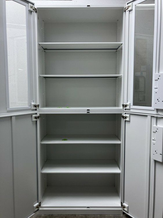 コクヨEDIA(エディア)シリーズ ガラス両開き上下書庫 商品画像3