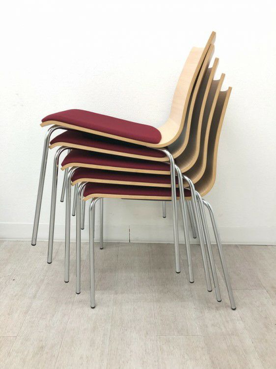 ウチダ（内田洋行）スタッキングチェア 商品画像13