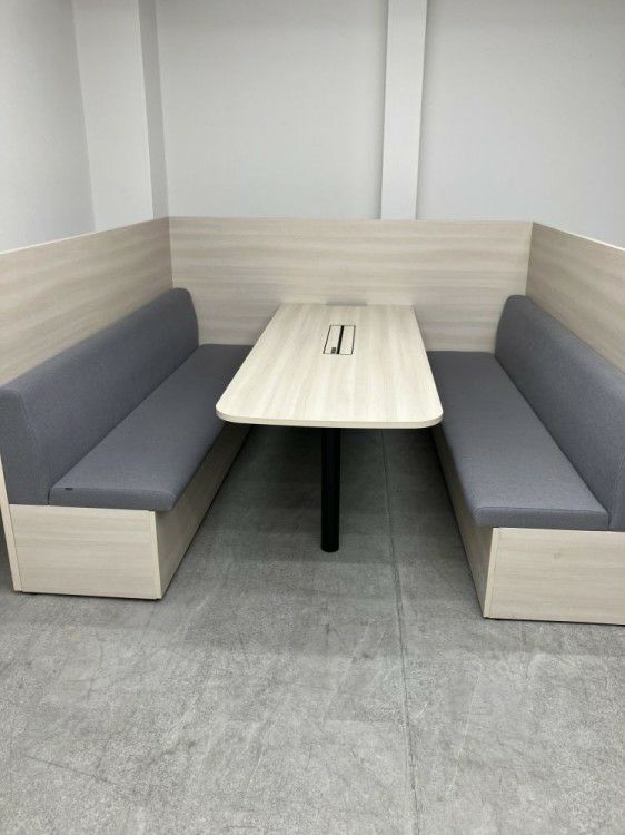 オカムラパネル付ミーティングブースセット 商品画像2