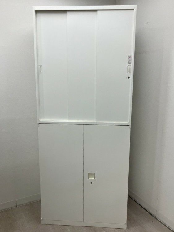 オカムラレクトラインシリーズ スライド両開き上下書庫 商品画像2