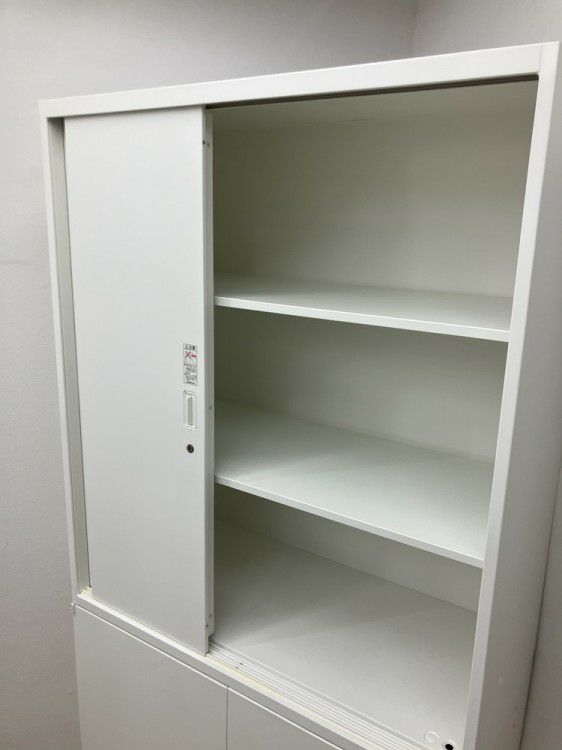オカムラレクトラインシリーズ スライド両開き上下書庫 商品画像7