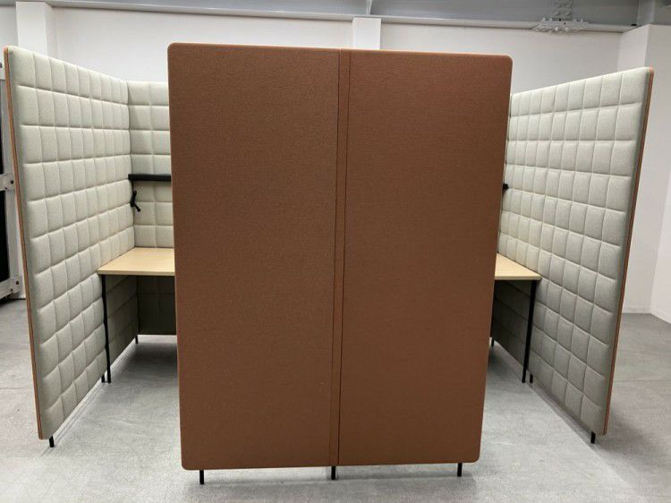 コクヨフォーレシリーズ 2連ワークブースセット 商品画像2