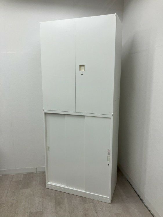 オカムラレクトラインシリーズ 両開きスライド上下書庫 商品画像1