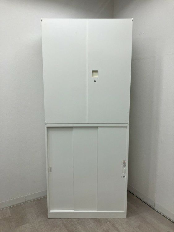 オカムラレクトラインシリーズ 両開きスライド上下書庫 商品画像2