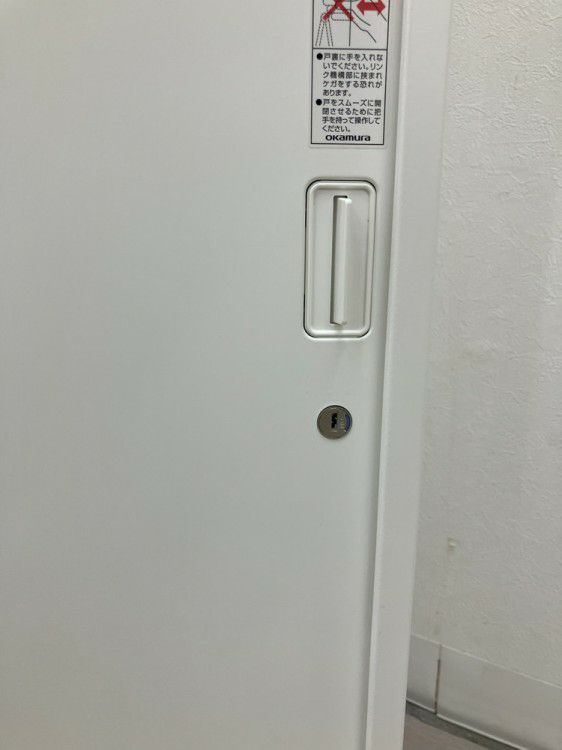 オカムラレクトラインシリーズ 両開きスライド上下書庫 商品画像8