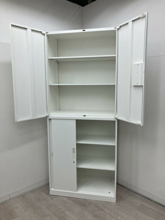 オカムラレクトラインシリーズ 両開きスライド上下書庫 商品画像9