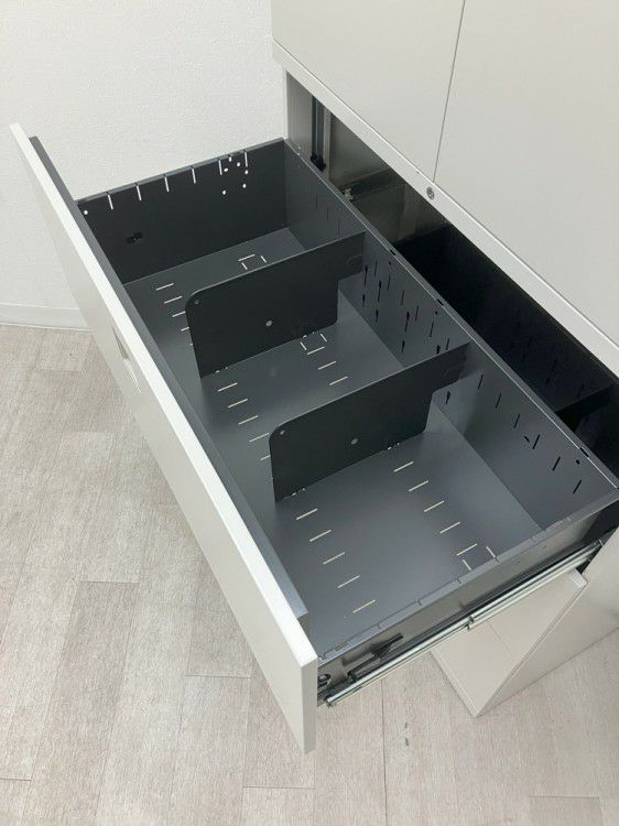 オカムラレクトラインシリーズ 両開きラテラル上下書庫 商品画像11