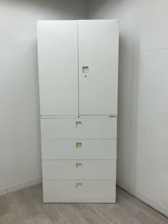 オカムラレクトラインシリーズ 両開きラテラル上下書庫 商品画像2