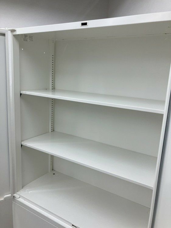 オカムラレクトラインシリーズ 両開きラテラル上下書庫 商品画像7