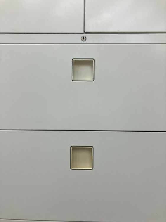 オカムラレクトラインシリーズ 両開きラテラル上下書庫 商品画像8