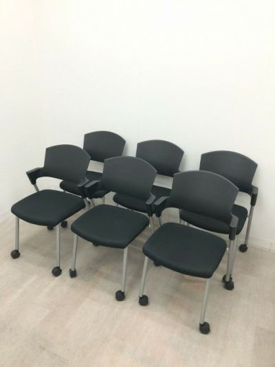 コクヨプロッティシリーズ スタッキングチェア6脚セット 商品画像1