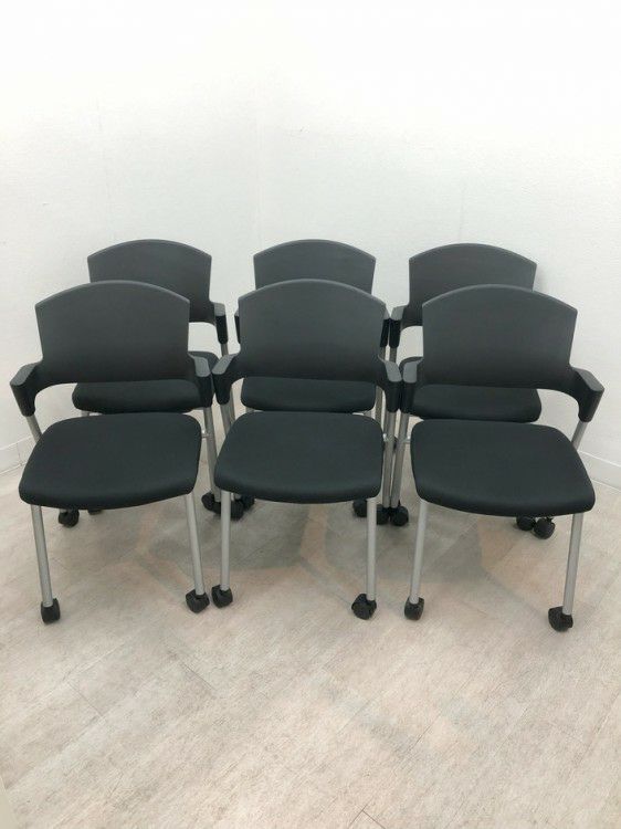 コクヨプロッティシリーズ スタッキングチェア6脚セット 商品画像2