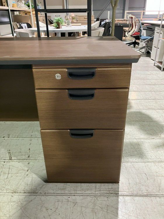 オカムラDX-4Nシリーズ 役員両袖デスク 商品画像8