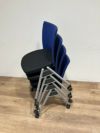 ウチダ（内田洋行）スタッキングチェア４脚セット 商品画像12