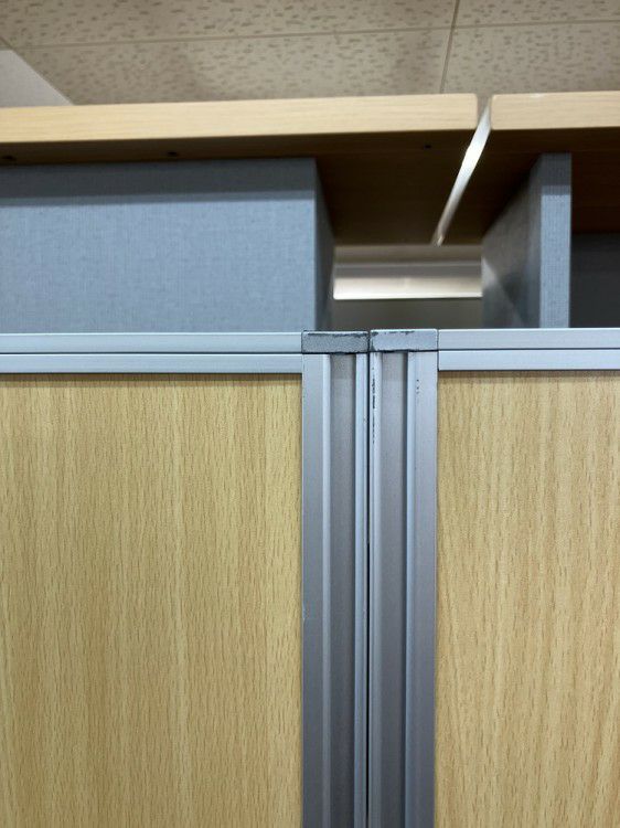 2連直線パーテーション 商品画像3