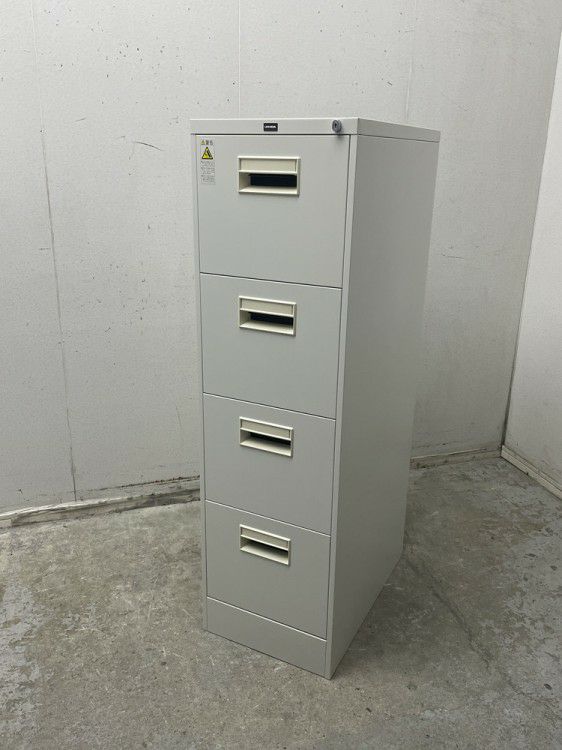 ウチダ（内田洋行）ファイルマスターNシリーズ 4段ファイルキャビネット 商品画像1