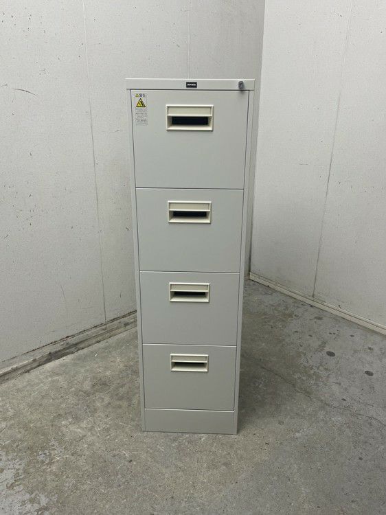 ウチダ（内田洋行）ファイルマスターNシリーズ 4段ファイルキャビネット 商品画像2