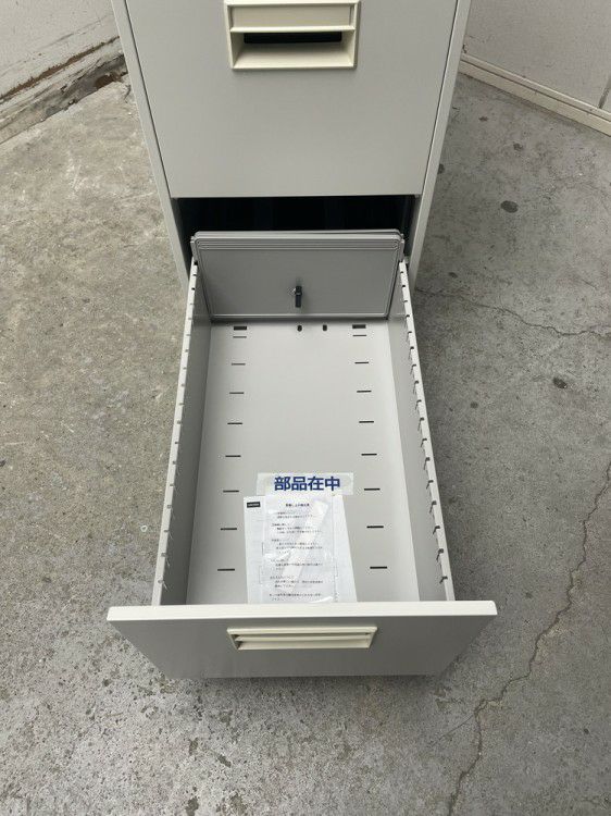 ウチダ（内田洋行）ファイルマスターNシリーズ 4段ファイルキャビネット 商品画像5