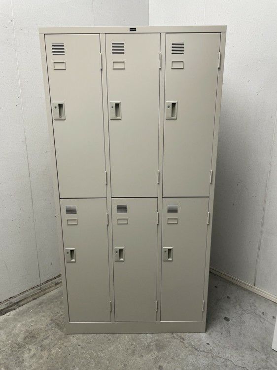 ウチダ（内田洋行）6人用ロッカー 商品画像2